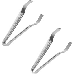 Zestaw szczypce kuchenne do lodu ze stali nierdzewnej