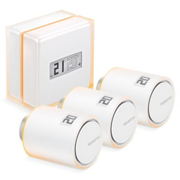 Netatmo Zestaw: termostat + 3 zawory NBU-NTH-NAV