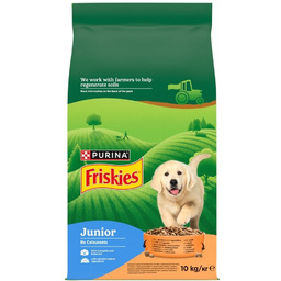 Friskies Junior Karma dla szczeniąt z kurczakiem