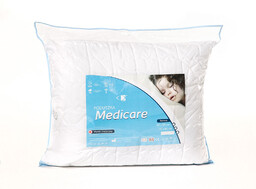 Poduszka antyalergiczna 70x80 Medicare 100% Microfibra biała zapinana