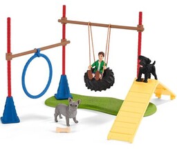 SCHLEICH Zestaw figurek Wybieg dla psów 42536