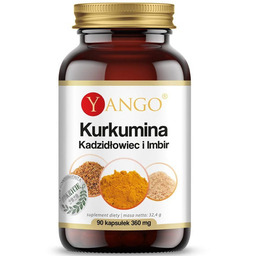 YANGO Kurkumina Kadzidłowiec i Imbir 90caps