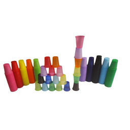 Kolorowe kubeczki w 10 kolorach 100 szt.