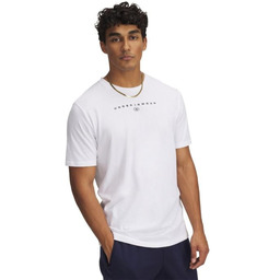 Under Armour T-shirt Stacked Logo SS White