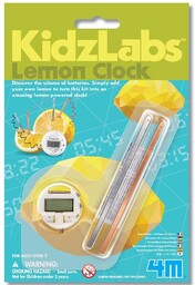 4M Cytrynowy zegar "Kidz Labs" (wielokolorowy)