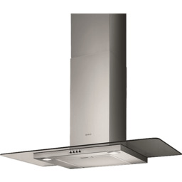 Okap Kominowy ELICA FLAT GLASS IX/A/90 Inox+szkło