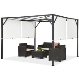 Metalowa pergola tarasowa Santorini 3 x 3 m