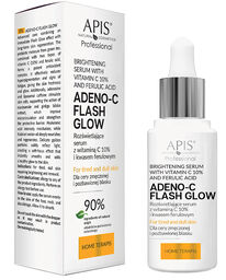 Apis Adeno-C Flash Glow, rozświetlające serum do twarzy