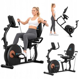 Merach Rower Stacjonarny Magnetyczny z Linkami Bluetooth 8