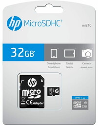 Hp Inc Karta pamęci MicroSDXC 32GB SDU32GBHC10HP-EF