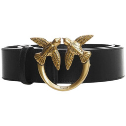 PINKO Czarny pasek damski Love Berry H3 Belt