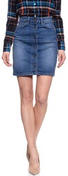 Lee, Spódniczka damska, A Line Skirt Blue Drop