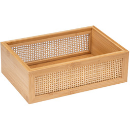 WENKO Taca na kosmetki ALLEGRE BAMBOO, 22 x