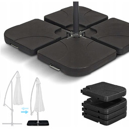 Podstawa Parasola Ogrodowego obciążnik pod parasol Obciążenie 4x15KG
