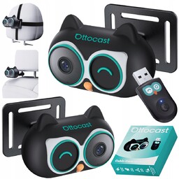 Kamera Samochodowa Wewnętrzna montowana na fotel kierowcy Bezprzewodowa