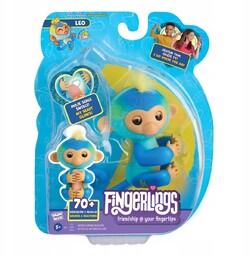 Figurka interaktywna Fingerlings Małpka Niebieska