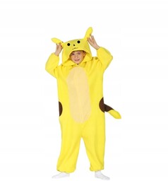 Strój Pokemon Pika Pikachu Żółty Stworek 134/140
