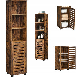 Szafka Łazienkowa Słupek rustykalny wąski Loft