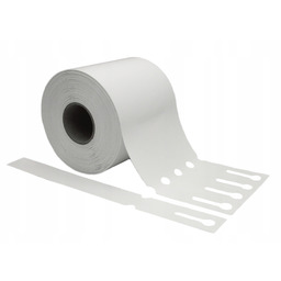 Etykiety ogrodnicze/sadownicze pętlowe Białe 254x25mm(25x254) 2000szt