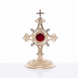 Relikwiarz mosiądz liturgia