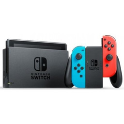 NINTENDO Konsola Switch HAC-001(-01) + Kontroler Switch Czerwono-niebieski
