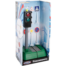 Speed Zone próbka drogowa ze światłem i znakami