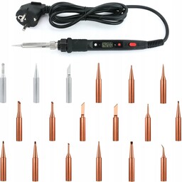 Lutownica Precyzyjna Kolbowa S801A 80W Z Regulacją Temperatury