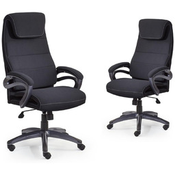 Fotel Młodzieżowy Sidney krzesło obrotowe czarny