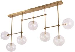 Maxlight Lollipop P0295 lampa wisząca metal mosiądz szklane