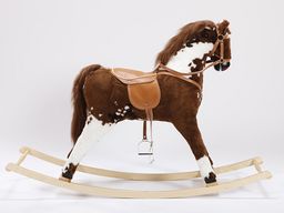 Mega koń na biegunach Remi, zabawka dla sześciolatka