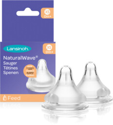 Lansinoh Smoczki Natural Wave o bardzo wolnym przepływie