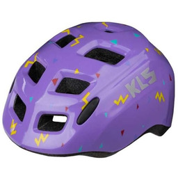Kellys, Kask dziecięcy rowerowy, ZIGZAG, fioletowy, rozmiar XS