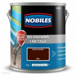 NOBILES Emalia Ftalonal brązowy półpołysk 5L
