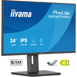 Monitor iiyama ProLite XB2497HSU-B1 24" IPS LED 120Hz