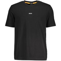 KOSZULKA BOSS Z KRÓTKIM RĘKAWEM MĘSKA CZARNA