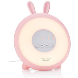 Lampka budząca światłem 3w1 różowy Królik Rabbit &