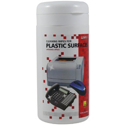 Środki czyszczące chusteczki jednorazowe do plastiku, pudełko, 100szt.,