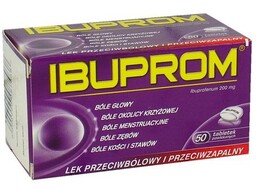 Ibuprom 200mg x50 tabletek