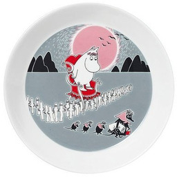 Arabia Finland ADVENTURE MOVE Talerz Muminki