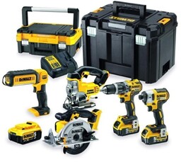 Dewalt zestaw18v:dcd796,dcf887,dcs391 dcs331,dcl050,2xdcb184,dcb115