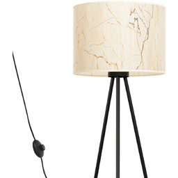 Lampa podłogowa NEVIA beżowy marmur SL.1854 - Sollux