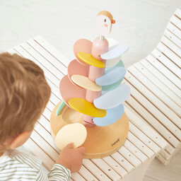 Drewniany kulodrom Ptaszek Sweet Cocoon Janod J04040
