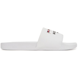 Klapki Tommy Hilfiger Flags Pool Slide FM0FM05431 Biały