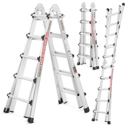 Drabina przegubowa teleskopowa wielofunkcyjna uniwersalna HIGHER Combo 4x5