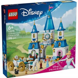 Lego Disney Klocki 43275 Zamek Kopciuszka i kareta