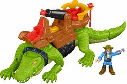 Imaginext Kroczący krokodyl i pirat Hak Zestaw