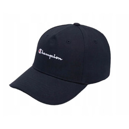 Czapka Męska Z Daszkiem 802410-Kk001 Bawełniana Sportowa Czarna