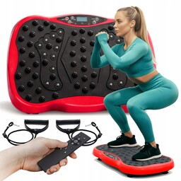 Platforma wibracyjna wibrująca masażer do ćwiczeń trening ciała
