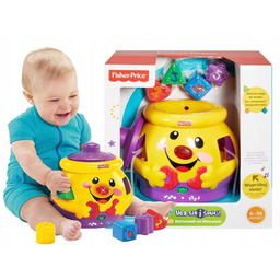 FISHER PRICE GARNUSZEK NA KLOCUSZEK SORTER ZABAWKA INTERAKTYWNA