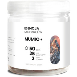 MUMIO+ - Shilajit 50% kwasów fulwowych - żelki